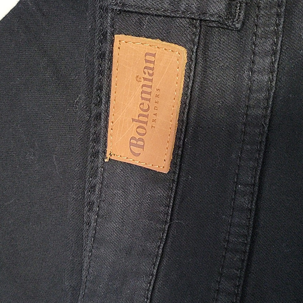 NEW Bohemian Traders High Waist Distressed Black Skinny Jeans Size 30 - Picture 4 of 10